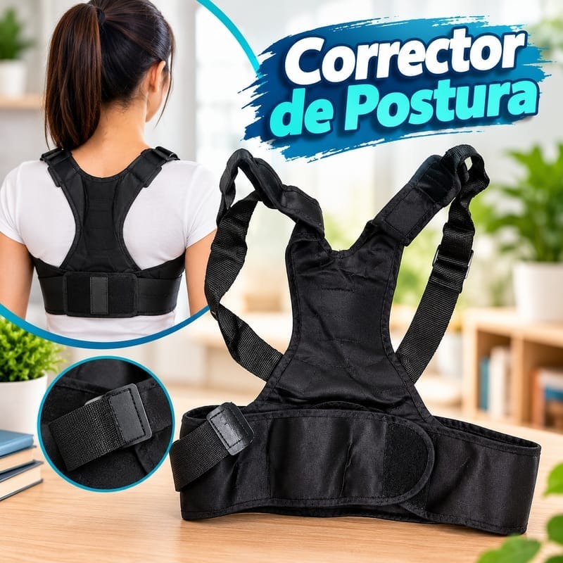 Corrector de Postura - Cansada de Dolor de Cuello, Hombros y Espalda Corrige tu Postura